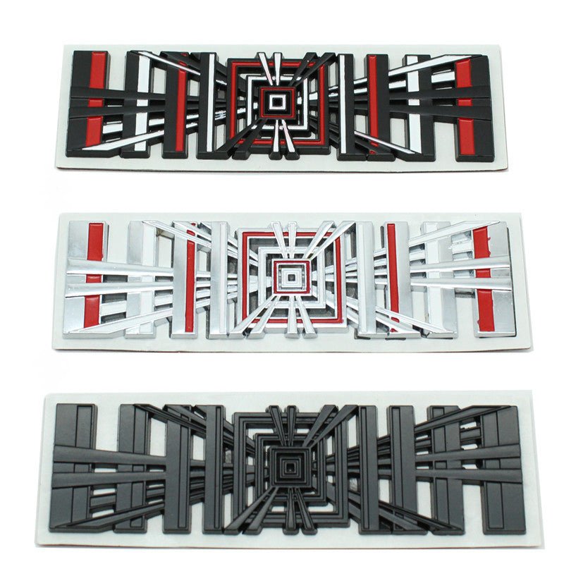 3D Metal Letter Emblem Badge | Multiple Styles | 3M Adhesive | Custom Lettering