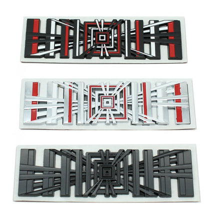 3D Metal Letter Emblem Badge | Multiple Styles | 3M Adhesive | Custom Lettering