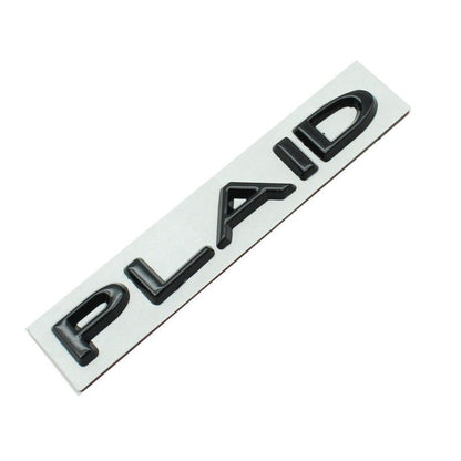 3D Metal Letter Emblem Badge | Multiple Styles | 3M Adhesive | Custom Lettering