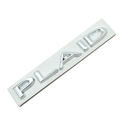 3D Metal Letter Emblem Badge | Multiple Styles | 3M Adhesive | Custom Lettering