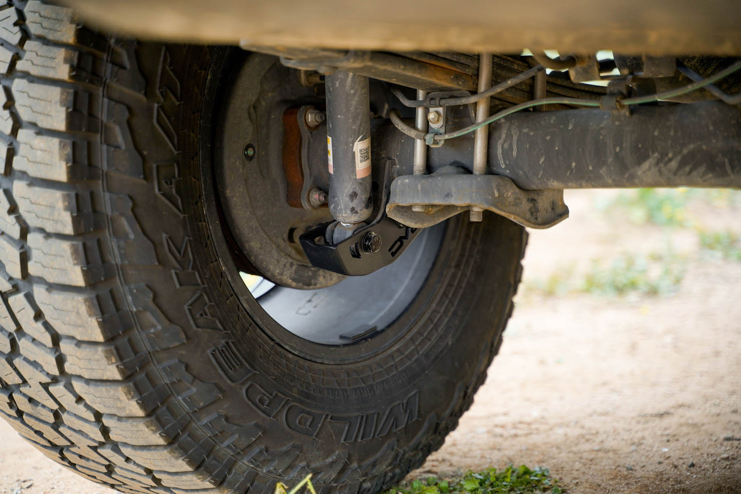 Rear Shock Skid Plates for the 3rd Gen Toyota Tacoma