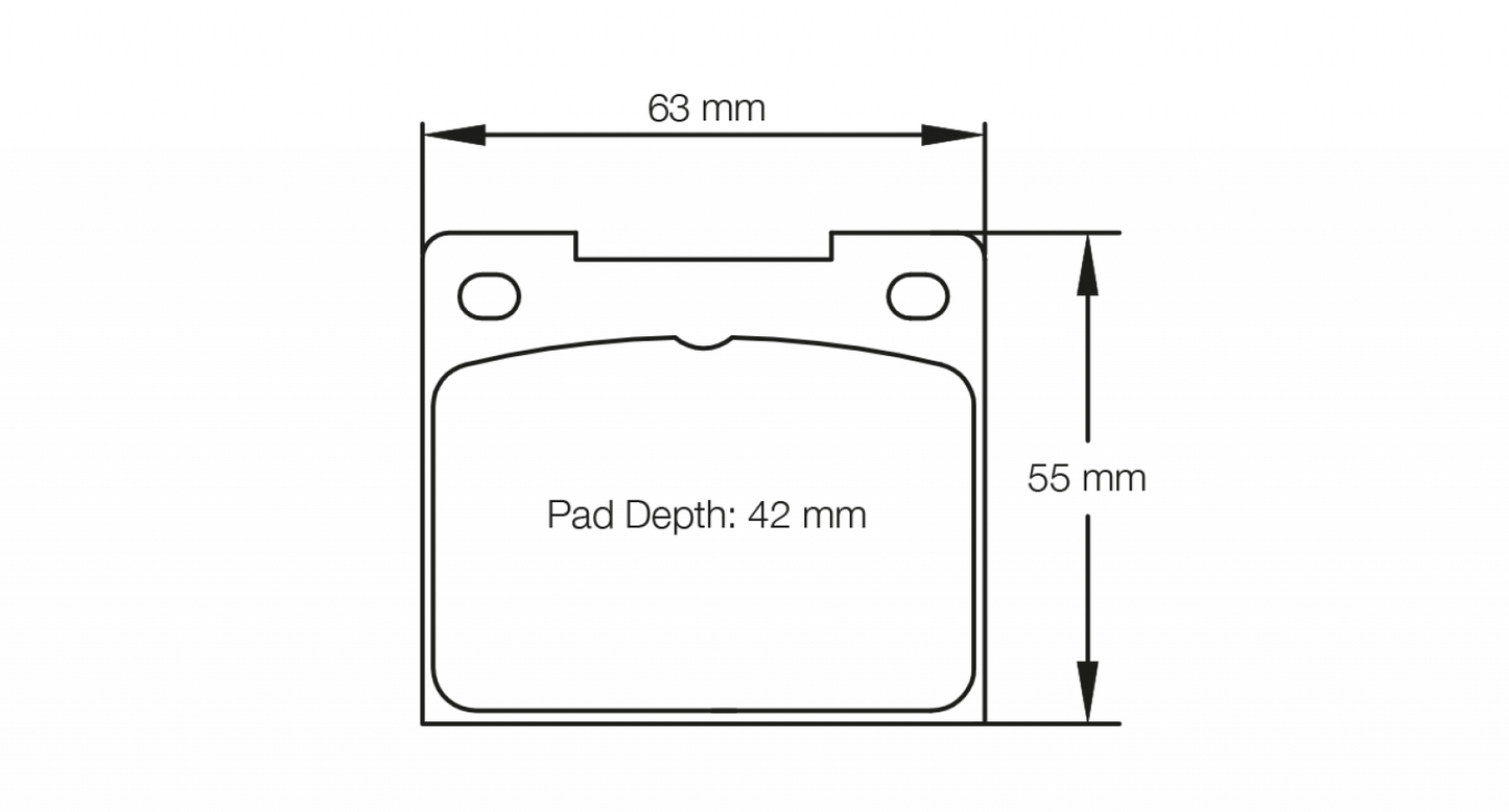 PAGID Racing Pagid Racing 3102 RS44 Compound Brake Pads 3102-RS44