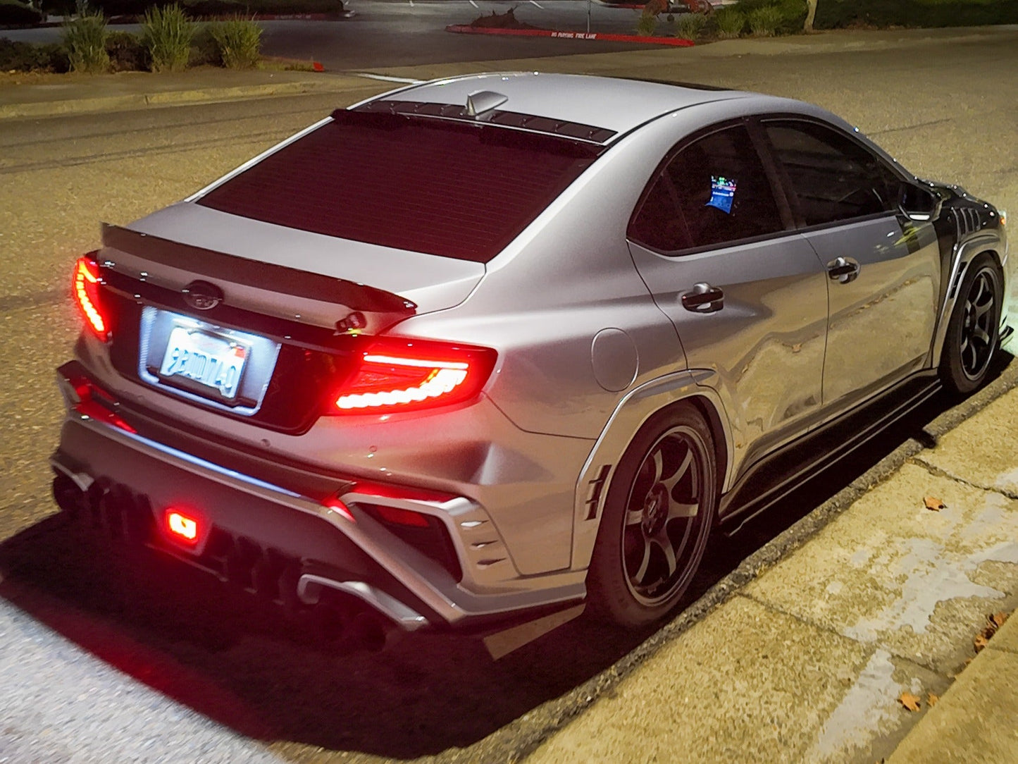OLM Phantom-Spec LED Taillights (Clear Lens Red Optic) - 2022+ WRX