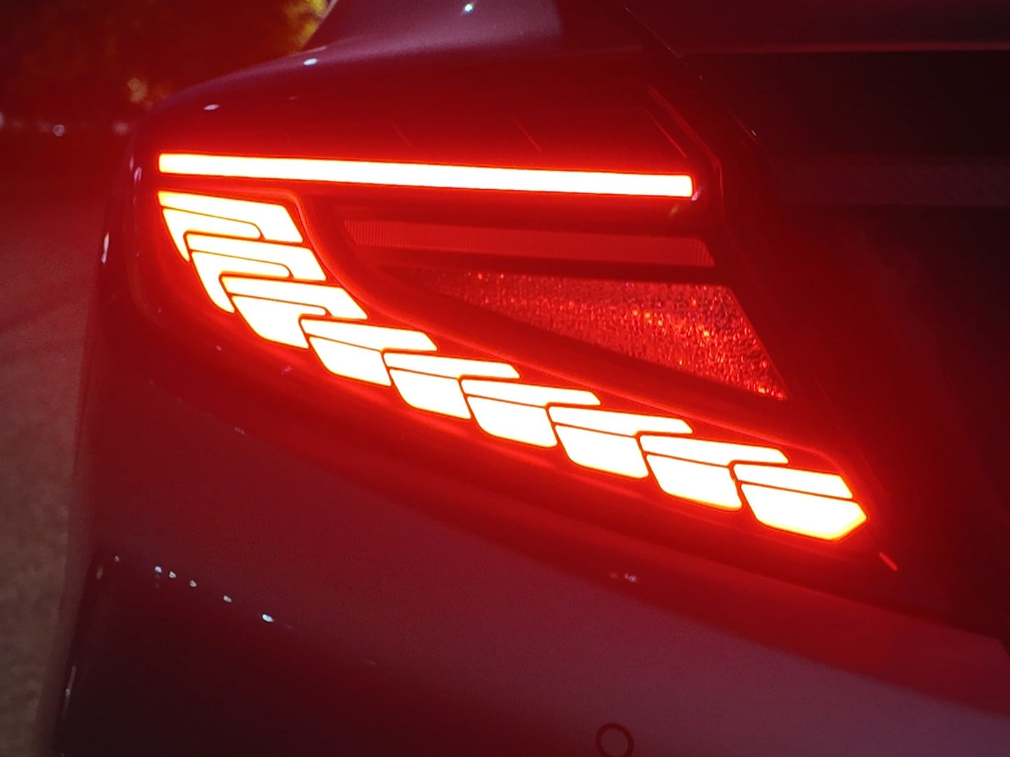 OLM Phantom-Spec LED Taillights (Smoke Lens Red Optic) - 2022+ WRX