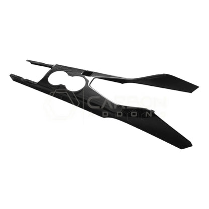 Real Carbon Fiber Center Console Trim Cover for 2024+ Ford Mustang