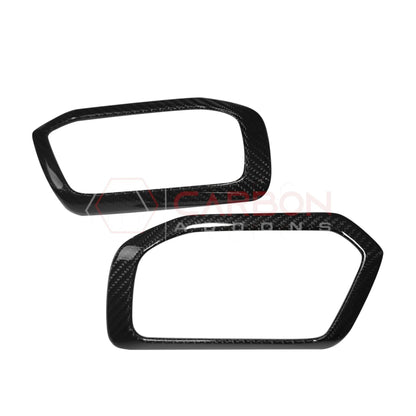 Real Carbon Fiber Interior Door Handle Trim Covers For 2021+ Ford Bronco