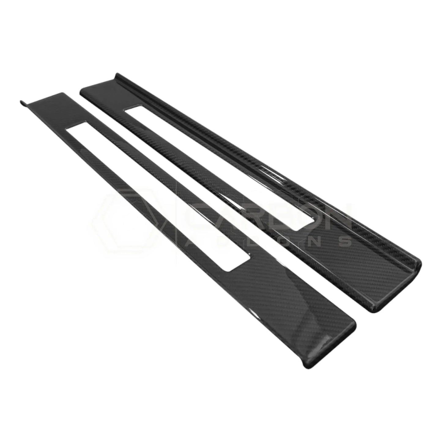 2024+ S650 Mustang Hard Carbon Fiber Door Sills Trim Cover