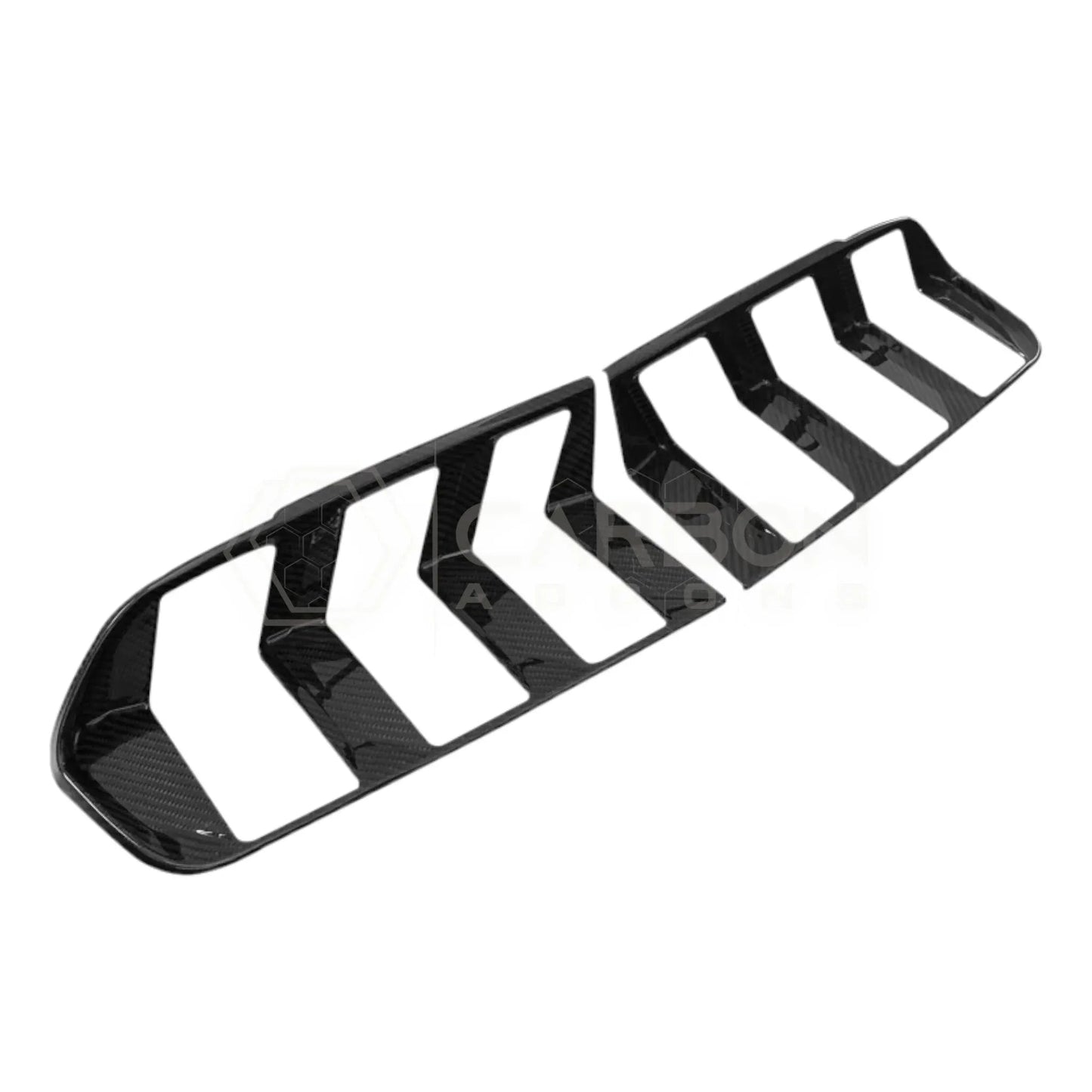 Real Carbon Fiber Taillight Trim Covers for 2024+ Ford Mustang