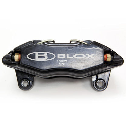 BLOX Racing 4-Piston Replacement Caliper, Bleeder