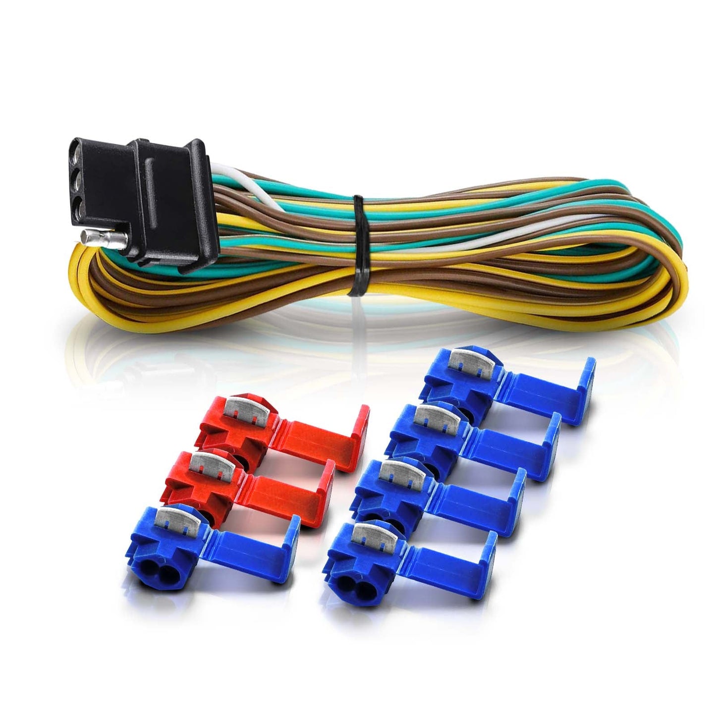 OPT7 Redline 4.9ft Hardwire Harness Kit for Tailgate Light Bars