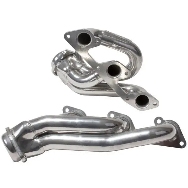 Ford Mustang V6 1-5/8 Shorty Exhaust Headers Polished Silver Ceramic 05-10