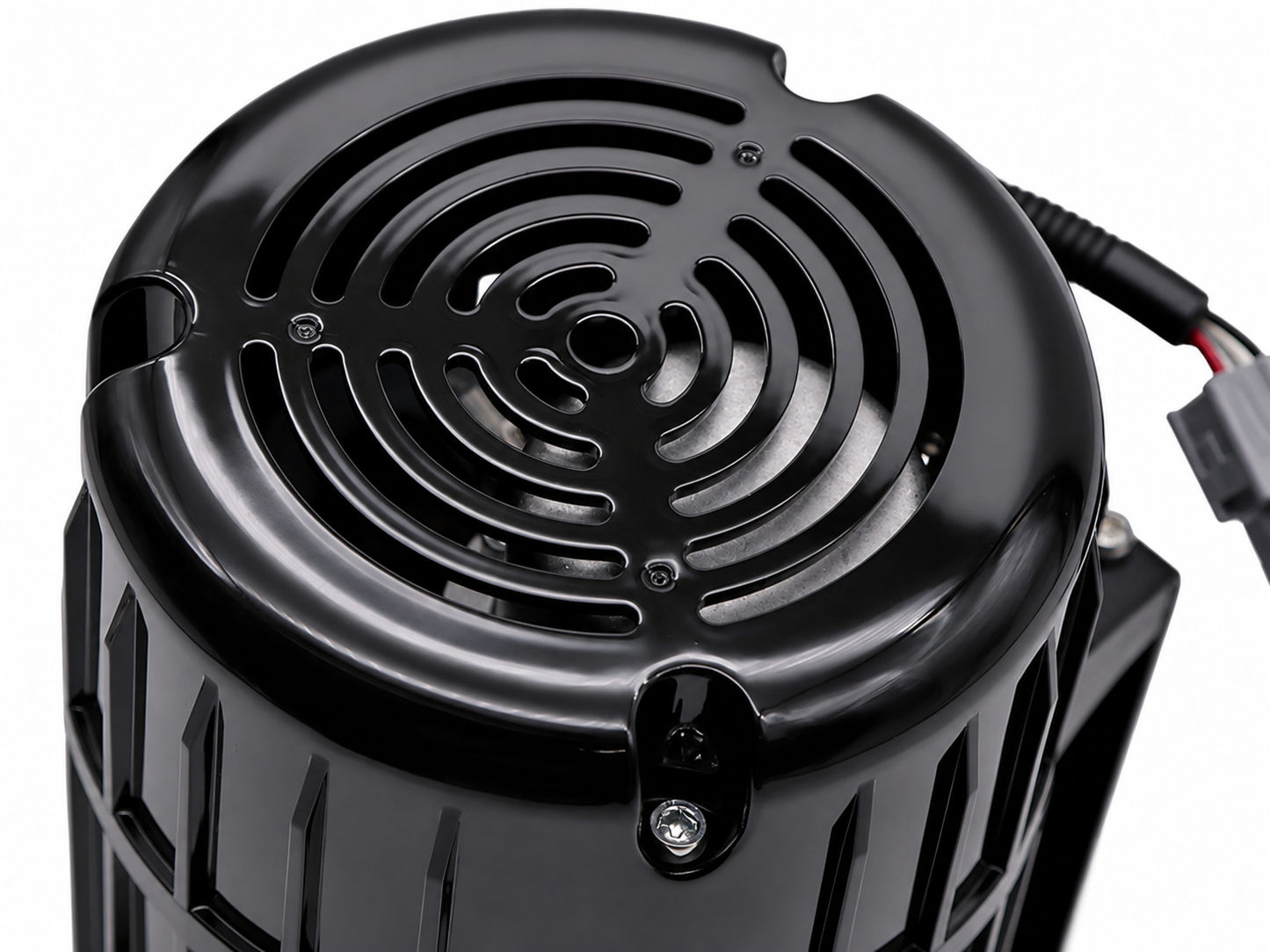 Granatelli 12V Electric Brake Booster Vacuum Pump System – Black Enclosure – 410101B