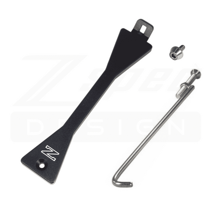 ZSPEC Battery Hold Down/Bracket Kit for Nissan Z31 300zx '84-89, Billet, w/ Stainless Hardware