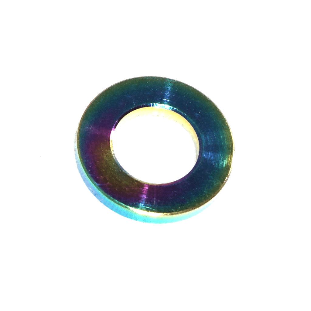 ZSPEC M8 Metric Flat Washer, Titanium Grade-5, Per Each