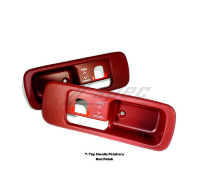ZSPEC T-Top Handle Finisher Set for Nissan Z32 300zx w/NON-LOCKING T-tops