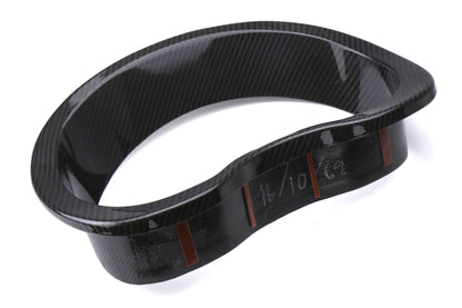 OLM LE Dry Carbon Fiber Speedometer Cluster Trim Cover - 2015-2021 Subaru WRX / STI / 2014-2018 Forester / 2013-2017 Crosstrek