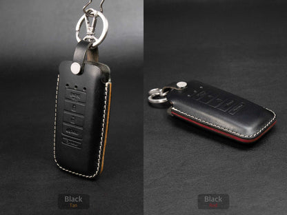 Acura [2-V2] Leather Key Fob  Case - Handcrafted in USA - Personalized Stamp