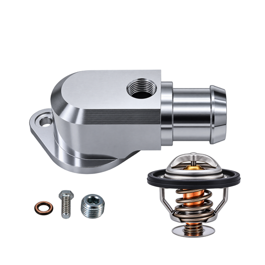 Granatelli Billet Thermostat Housing with 160°F Thermostat – 6.2L HEMI V8 - 430160