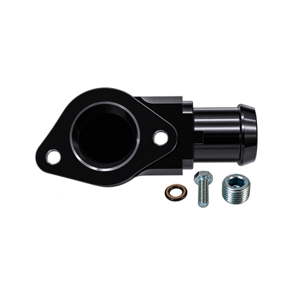 Granatelli Jeep Trackhawk / Ram TRX / Dodge Durango Hellcat 6.2L Black Billet Thermostat Housing w/ 180°F Thermostat – 430180B