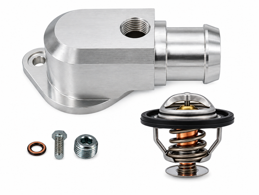 Granatelli Jeep Trackhawk / Dodge Durango Hellcat / Ram 1500 6.2L Billet Thermostat Housing w/ 180°F Thermostat – 430180
