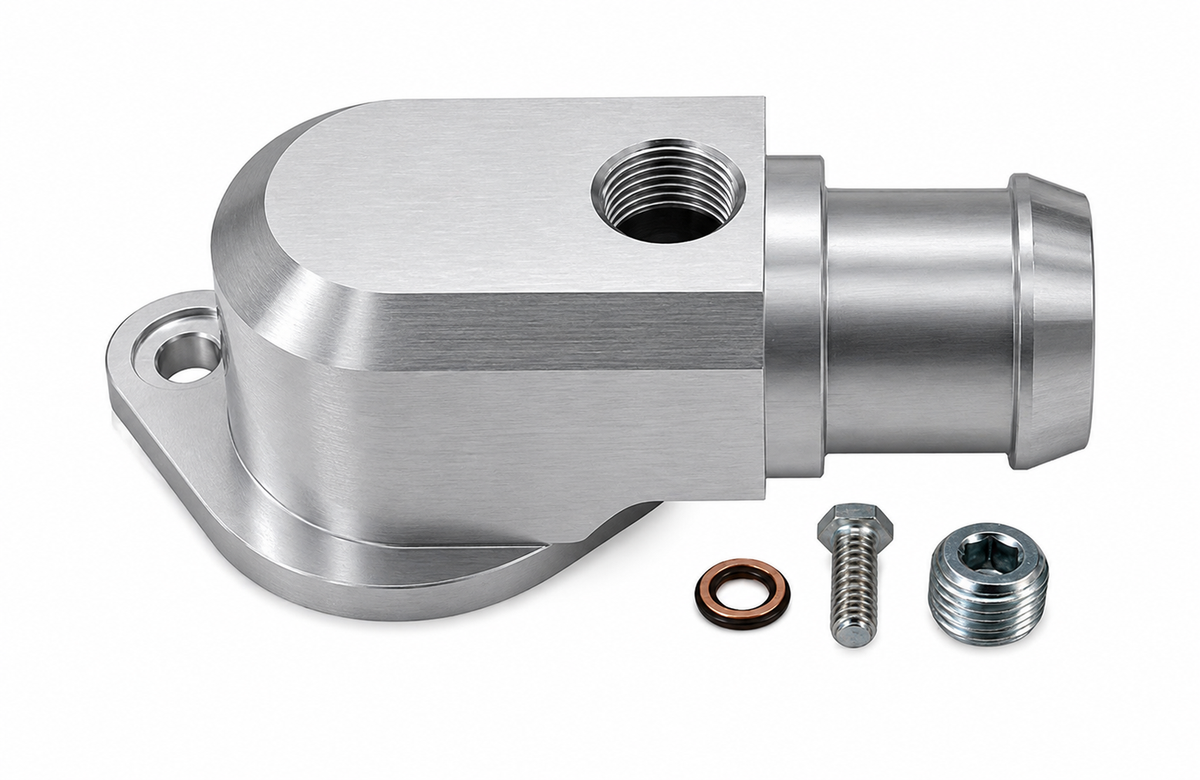 Granatelli 2018–2020 Jeep Trackhawk 6.2L Billet High-Flow Thermostat Housing – 431000