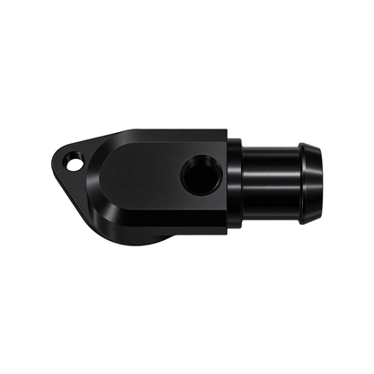 Granatelli 2018–2021 Jeep Grand Cherokee 6.2L Black Billet High-Flow Thermostat Housing – 431000B