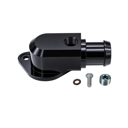 Granatelli 2018–2021 Jeep Grand Cherokee 6.2L Black Billet High-Flow Thermostat Housing – 431000B