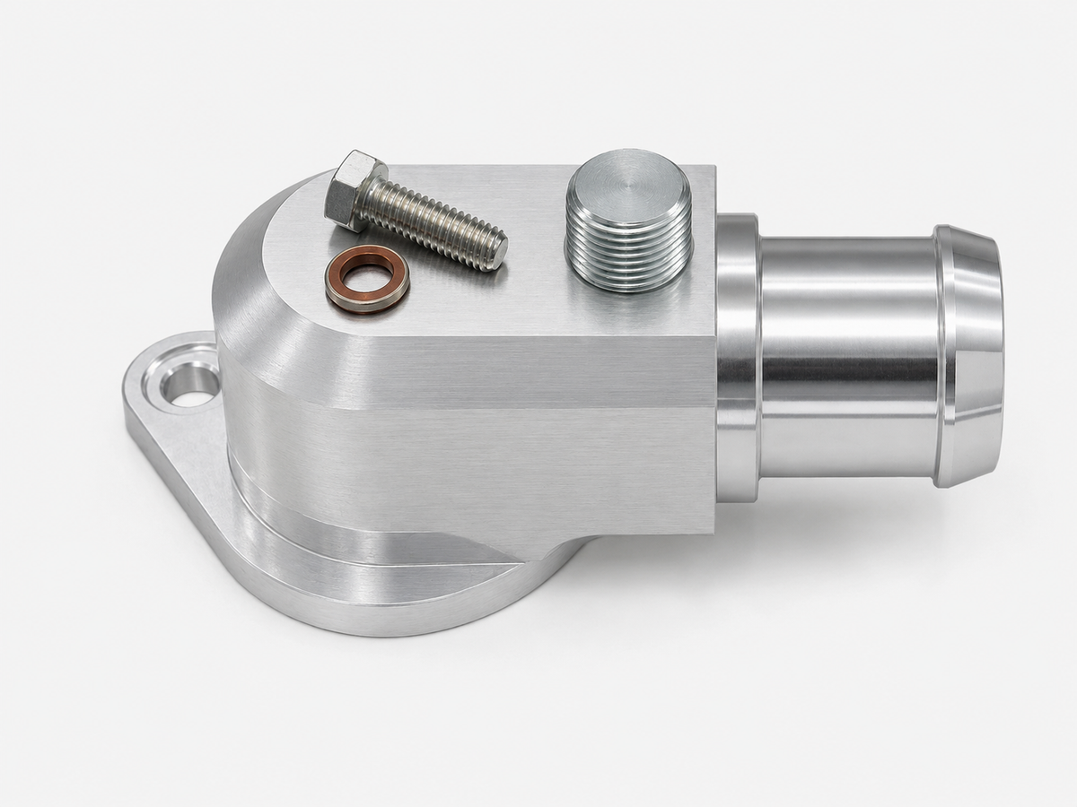 Granatelli 2018–2020 Jeep Trackhawk 6.2L Billet High-Flow Thermostat Housing – 431000