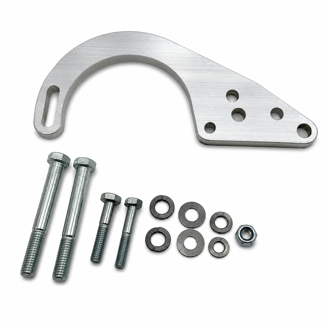 Granatelli SBC Low-Mount Aluminum Alternator Bracket – 440101