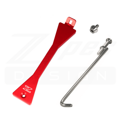 ZSPEC Battery Hold Down/Bracket Kit for Nissan Z31 300zx '84-89, Billet, w/ Stainless Hardware