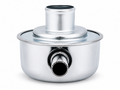 Granatelli 1/2" PCV Tube Push-In Chrome Steel Valve Cover Breather – 451004