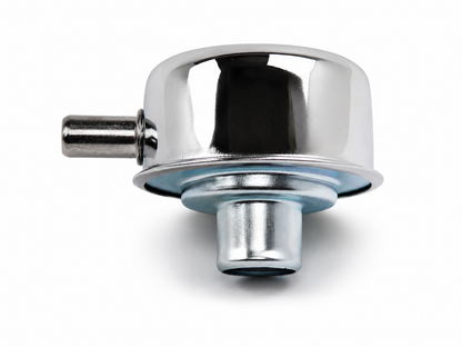 Granatelli 1/2" PCV Tube Push-In Chrome Steel Valve Cover Breather – 451004
