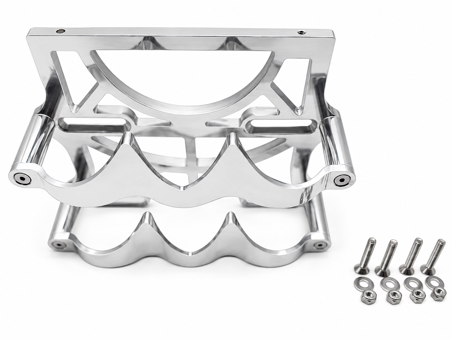 Granatelli OPTIMA 9010-044 6V Natural Billet Aluminum Battery Tray Kit – 452200