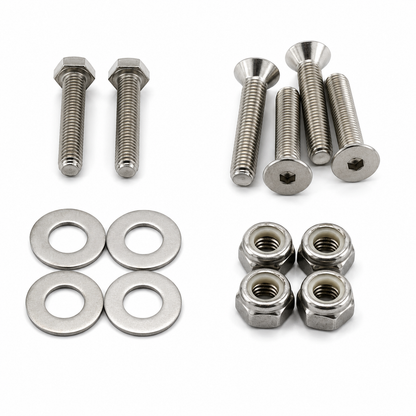 Granatelli Dual OPTIMA 6V Natural Billet Aluminum Battery Tray Set – 12V Conversion – 452201