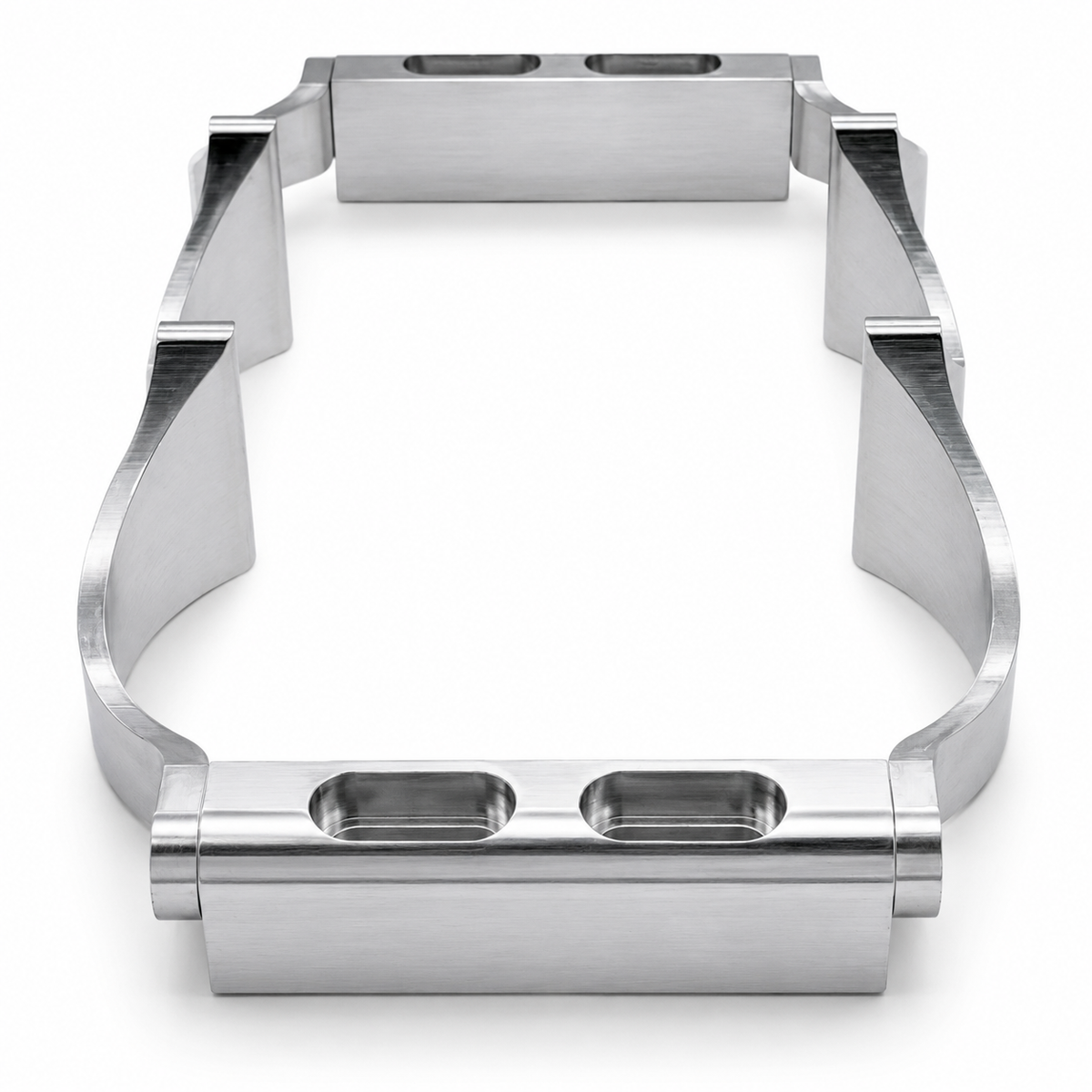Granatelli OPTIMA Series 34/78 12V Natural Billet Aluminum Battery Tray Kit – 452212