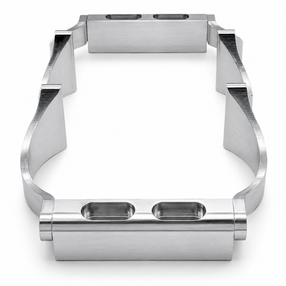 Granatelli OPTIMA Series 34/78 12V Natural Billet Aluminum Battery Tray Kit – 452212