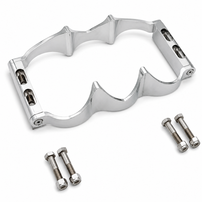 Granatelli OPTIMA Series 34/78 12V Natural Billet Aluminum Battery Tray Kit – 452212