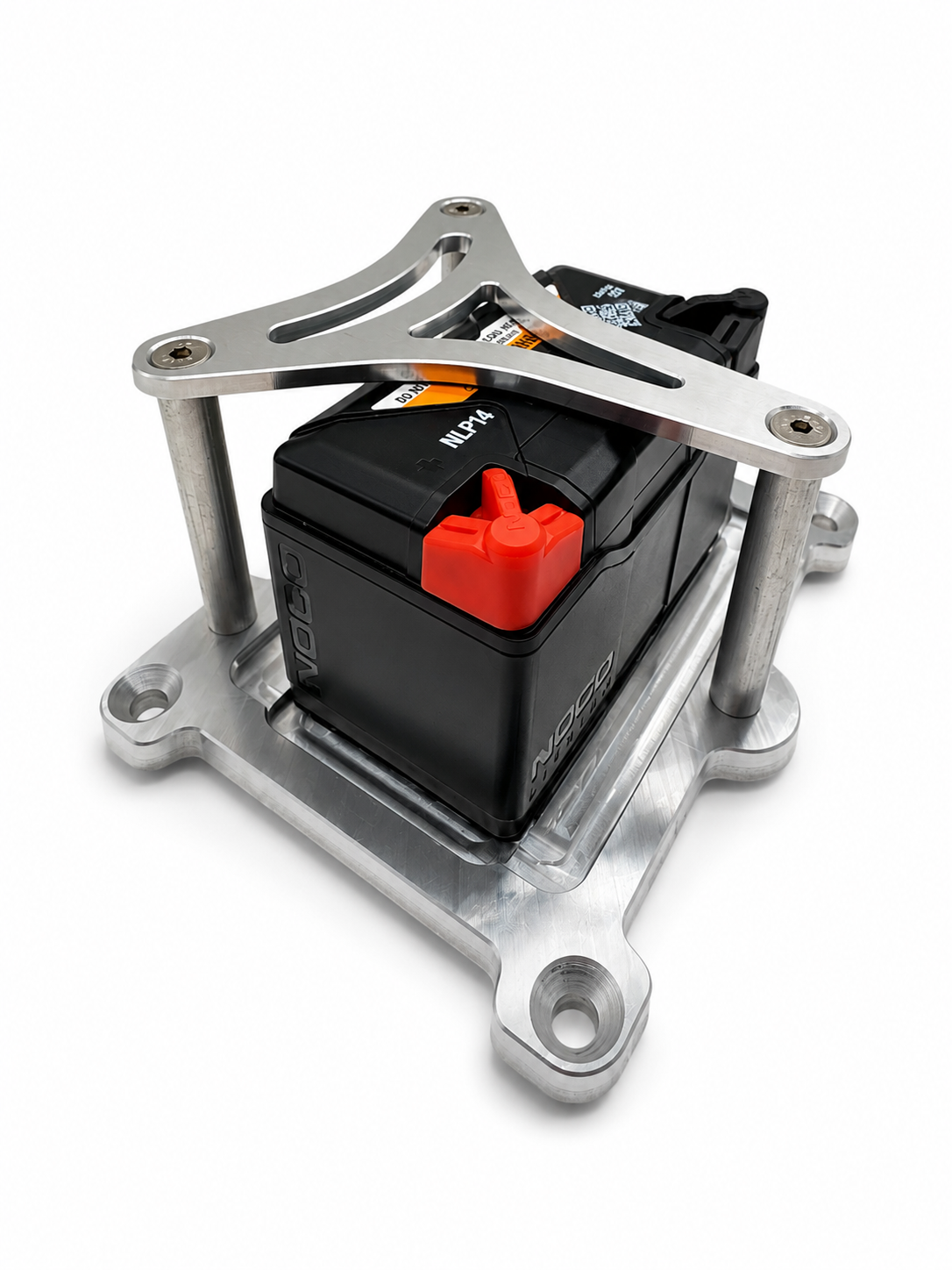 Granatelli NOCO NLP14 Group 14 Lithium Battery Billet Aluminum Battery Tray – 452214