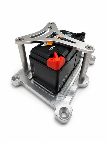Granatelli NOCO NLP14 Group 14 Lithium Battery Billet Aluminum Battery Tray – 452214