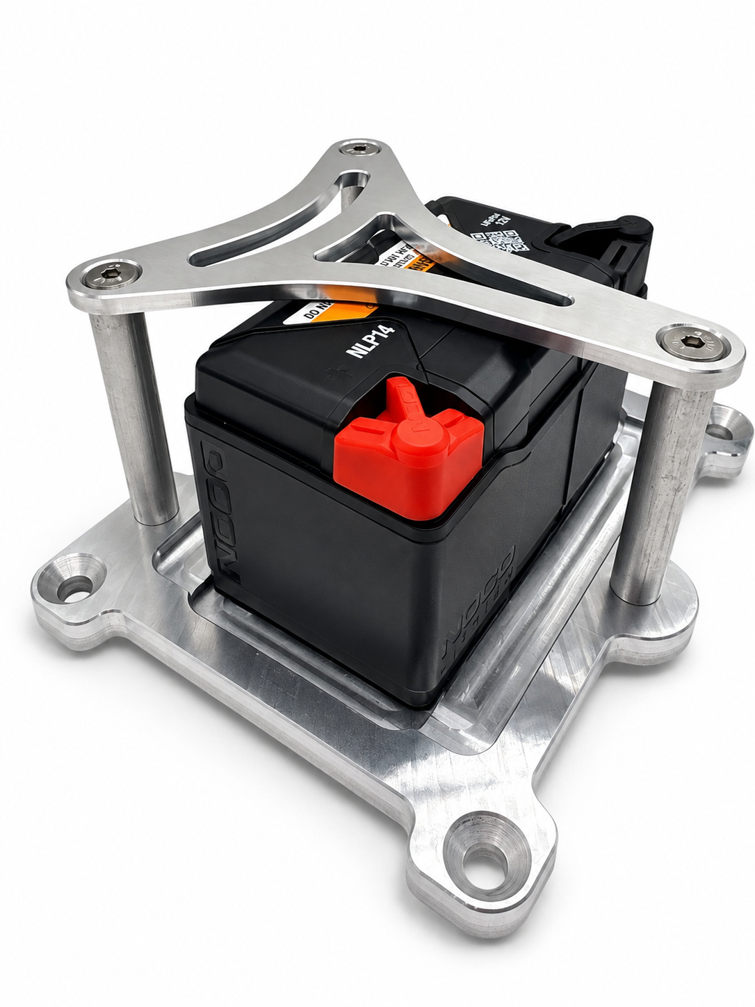 Granatelli NOCO NLP14 Group 14 Lithium Battery Billet Aluminum Battery Tray – 452214