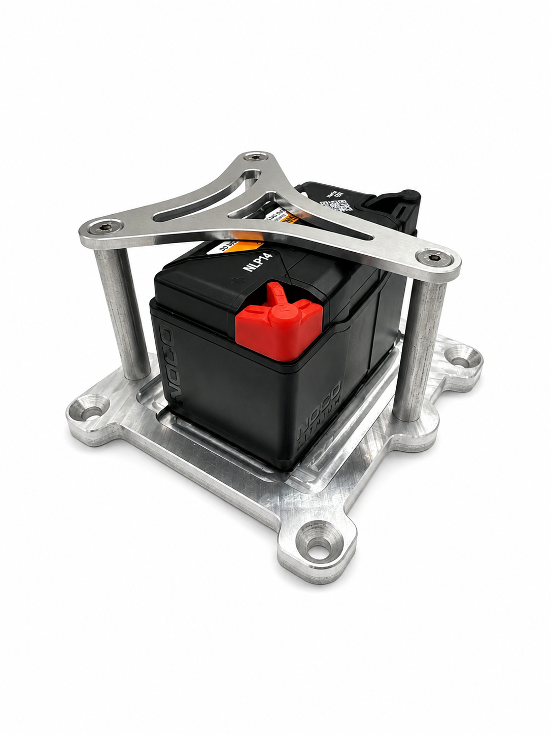 Granatelli NOCO NLP14 Group 14 Lithium Battery Billet Aluminum Battery Tray – 452214