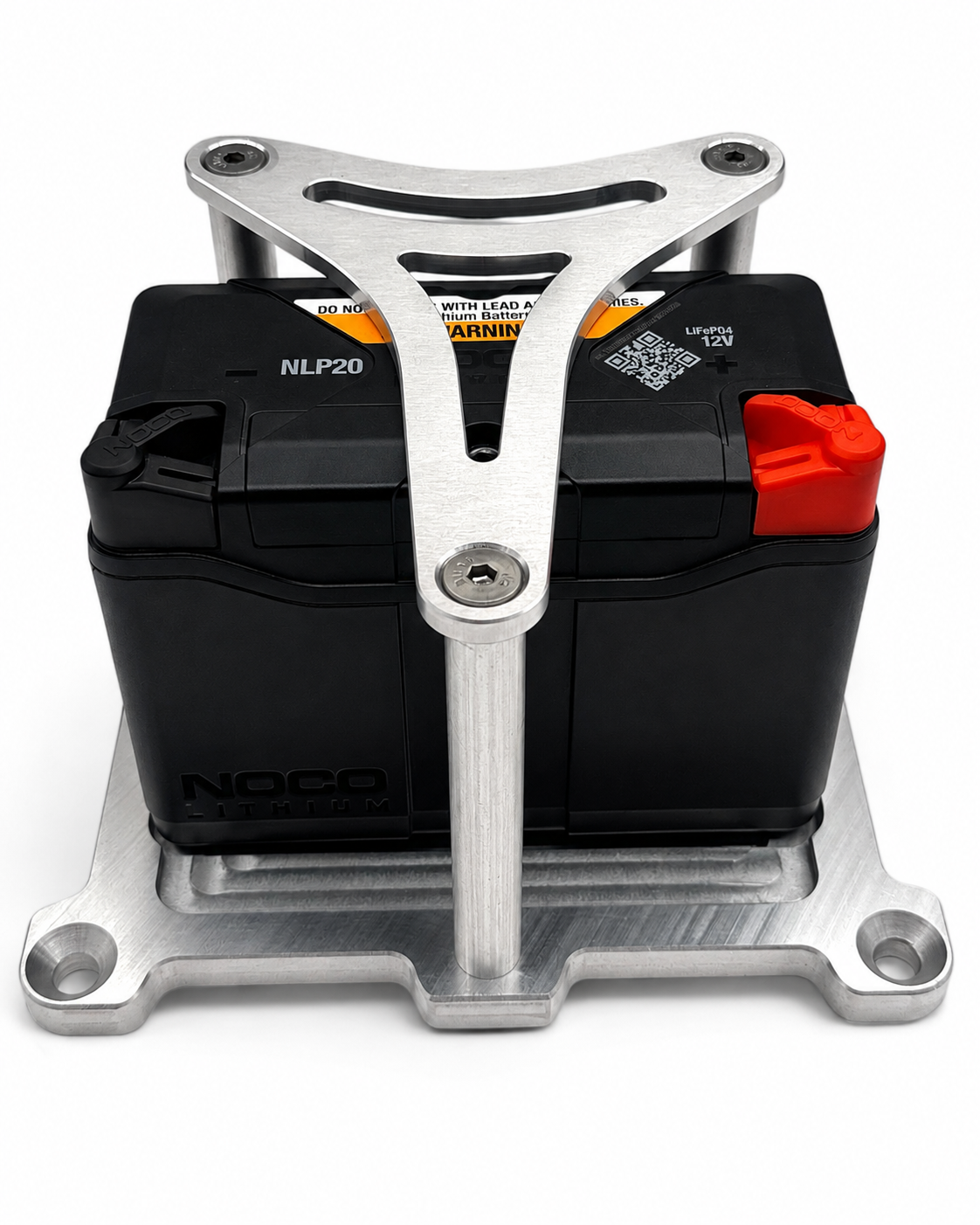Granatelli NOCO NLP20 Group 20 Lithium Battery Billet Aluminum Battery Tray – 452215