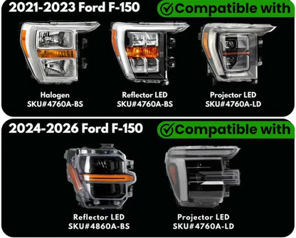 21+ F-150 Switchback Pro™ Fender Vent Lighting Kit