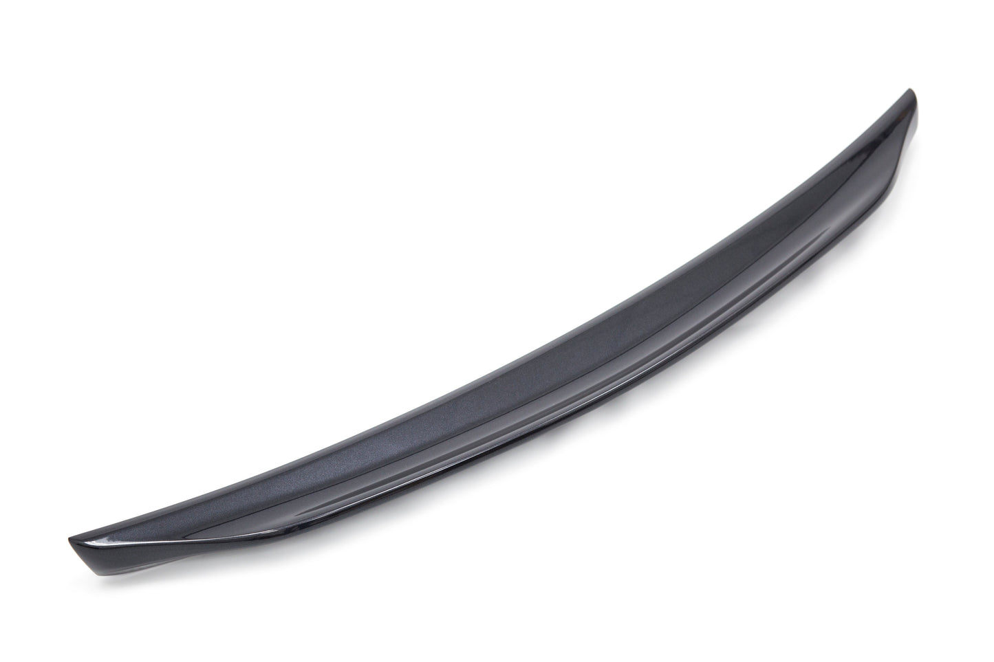 OLM High Point Paint-Matched Duckbill Trunk Spoiler - Dark Gray Metallic / Asphalt - 2015-2021 Subaru WRX / STI