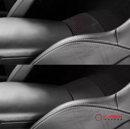 C7 Corvette 2014-2019 Rear Center Console Carbon Fiber Overlay