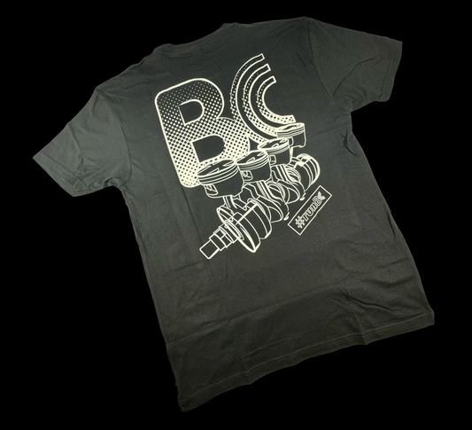 BC BRIAN CROWER BC8950-XXL - BC Black 4cyl SHIRT (XX-Large)