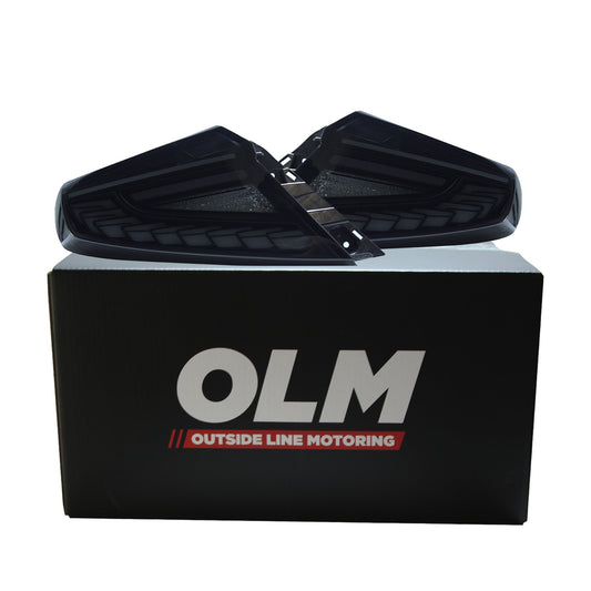 OLM Phantom-Spec LED Taillights (Smoke Lens White Optic) - 2022+ WRX
