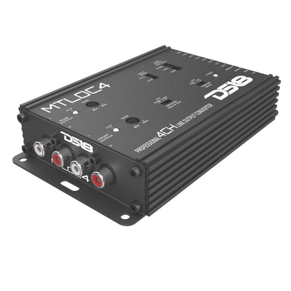 4-Channel High-to-Low Level Line Output Converter with Remote Turn-On