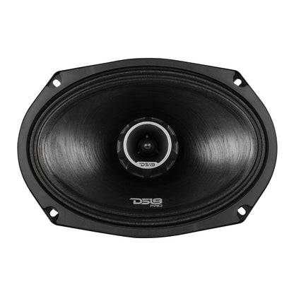 PRO-ZT 6x9" Coaxial Mid-Range Loudspeaker with Water-Resistant Cone Built-in Bullet Tweeter and Grill | 275W RMS 4-Ohm