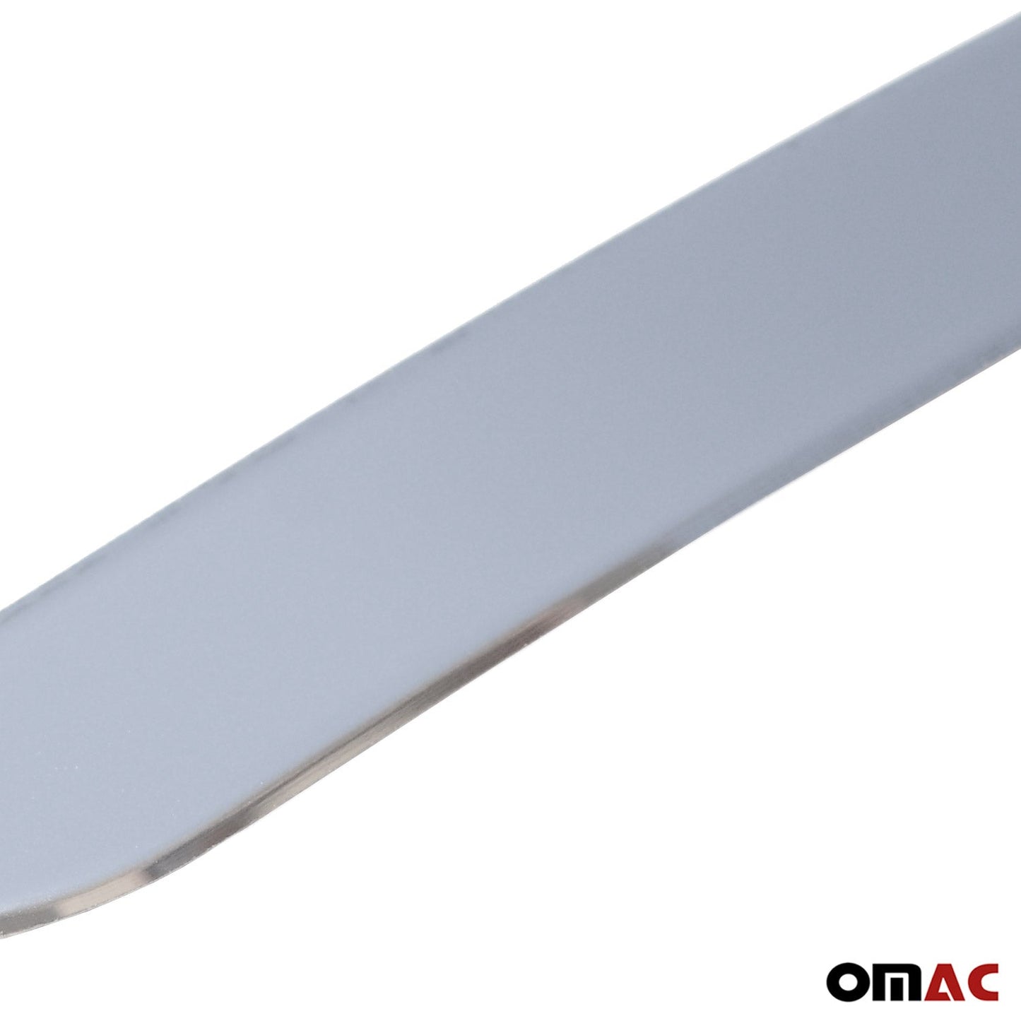 OMAC Rear Trunk Molding Trim for Subaru Forester 2009-2013 Stainless Steel Silver 6803052